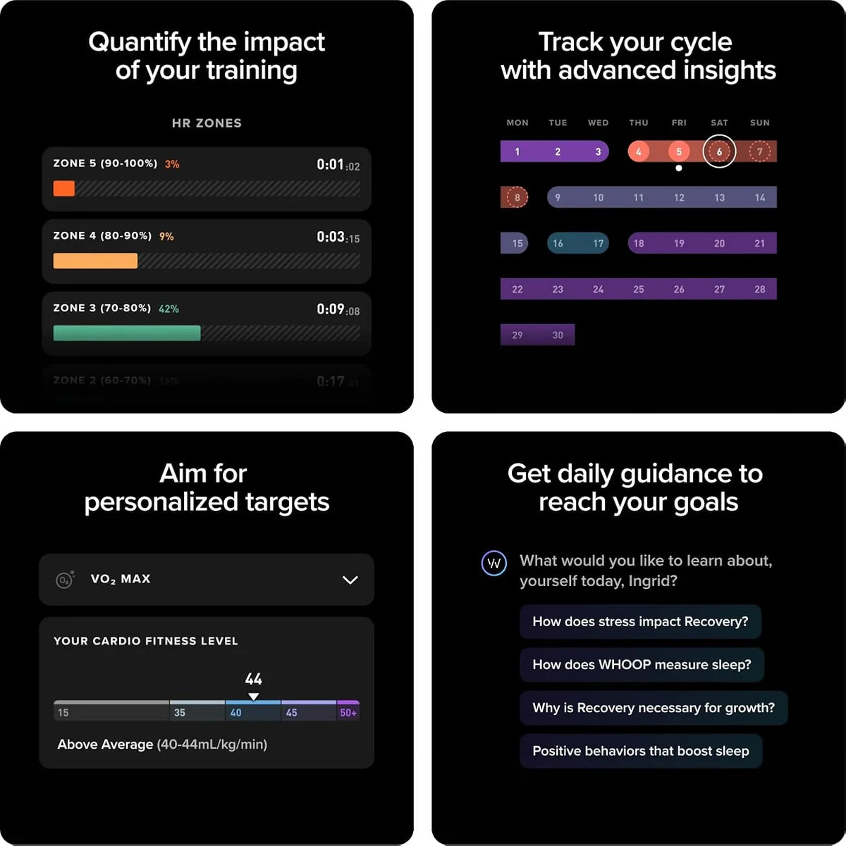 Whoop 5.0 Fitness Tracker